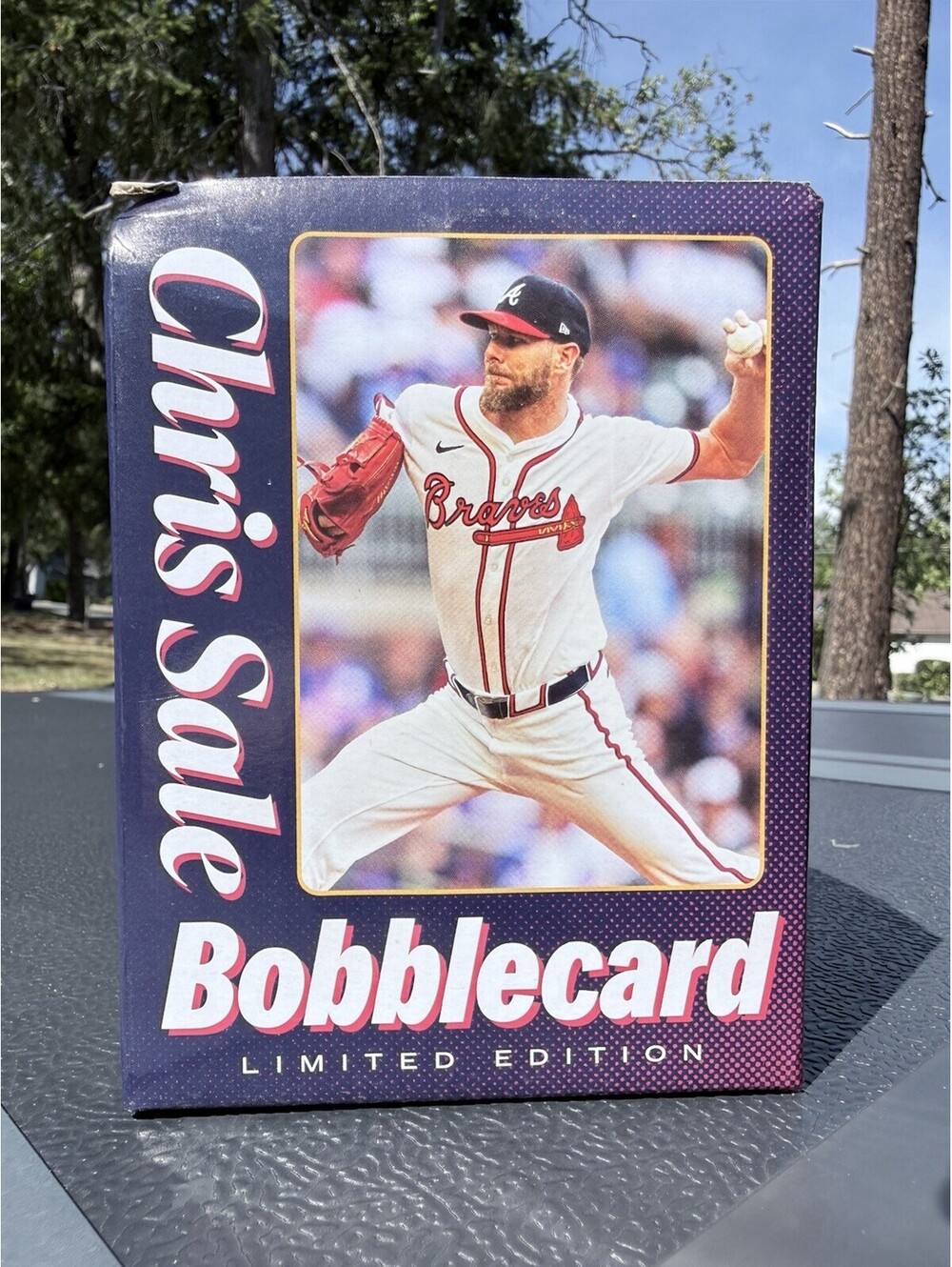 Chris Sale Bobblecard Atlanta Braves Bobblehead SGA 4/29/26